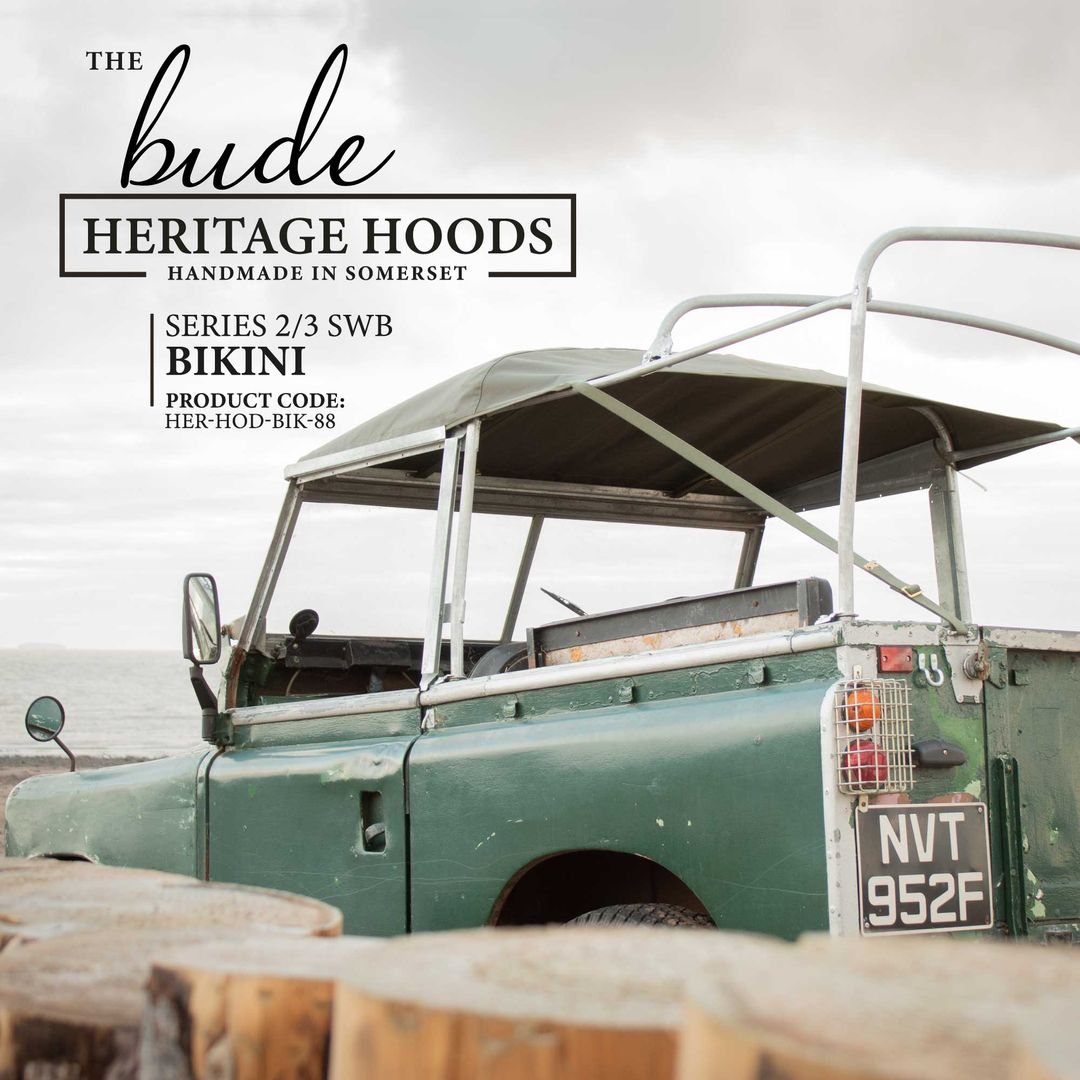 Bikini Hood Land Rover Series Khaki