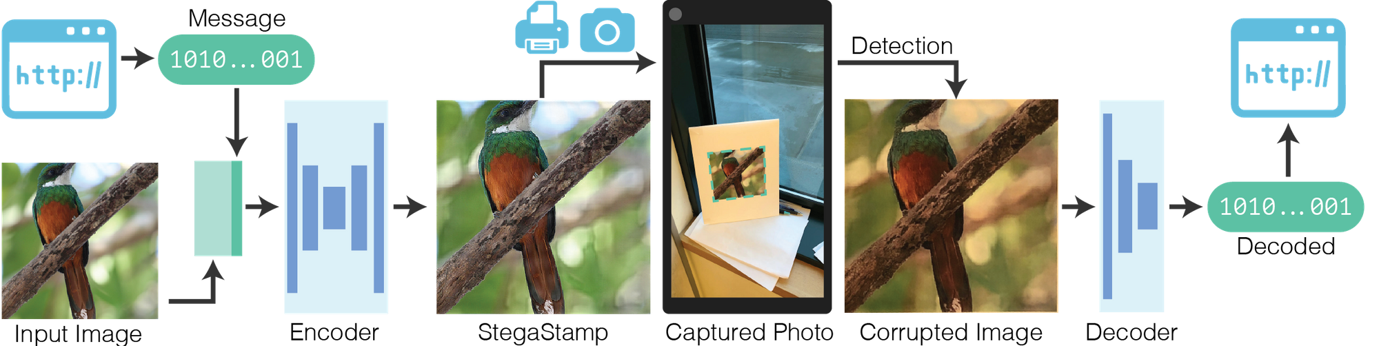 StegaStamp: Invisible Hyperlinks in Physical Photographs