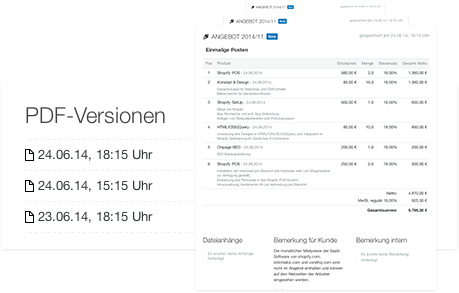 PDF-Versionierung