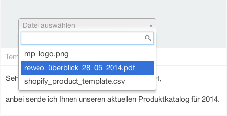 CRM Dateipool