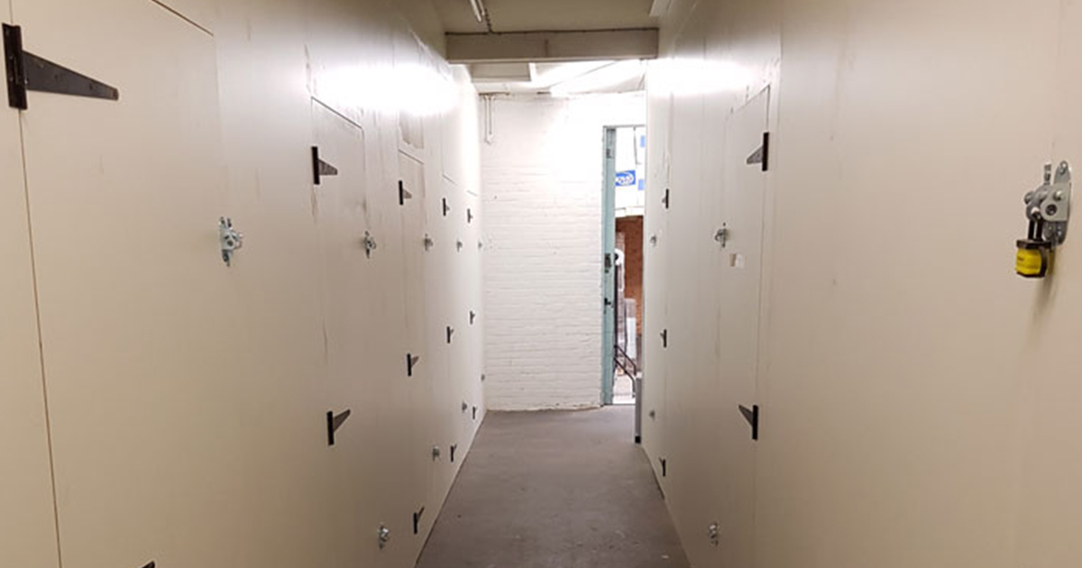 Secure Self Storage Rooms in Eastbourne Mark Ratcliffe