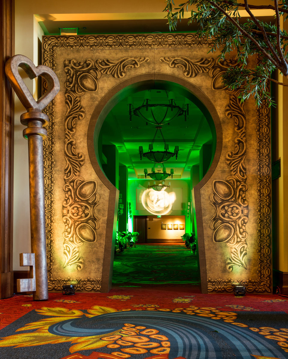 Grand Entrance Keyhole