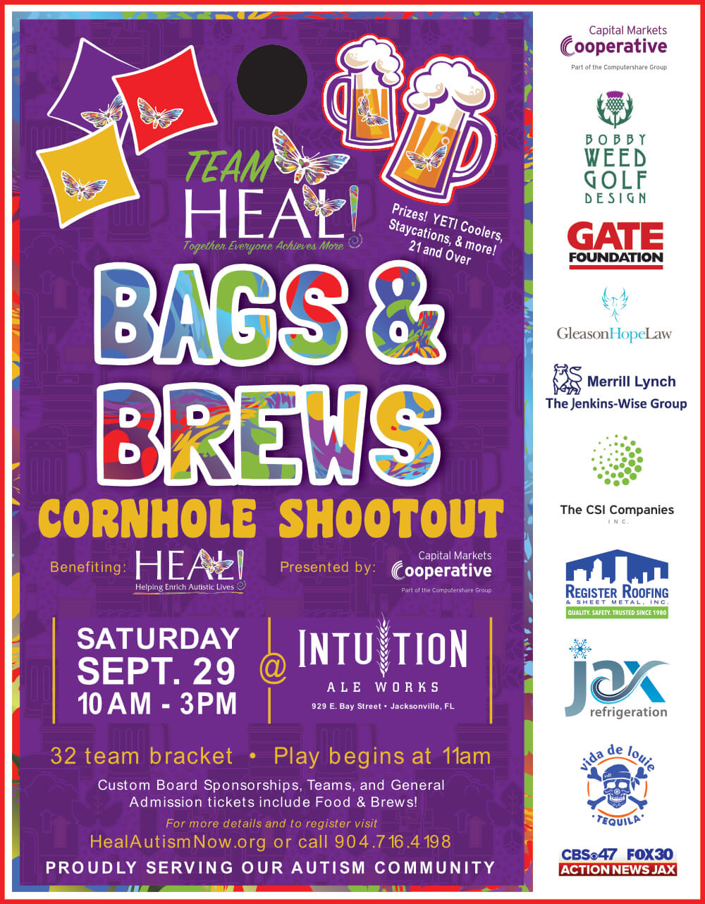 HEAL Bags & Brews