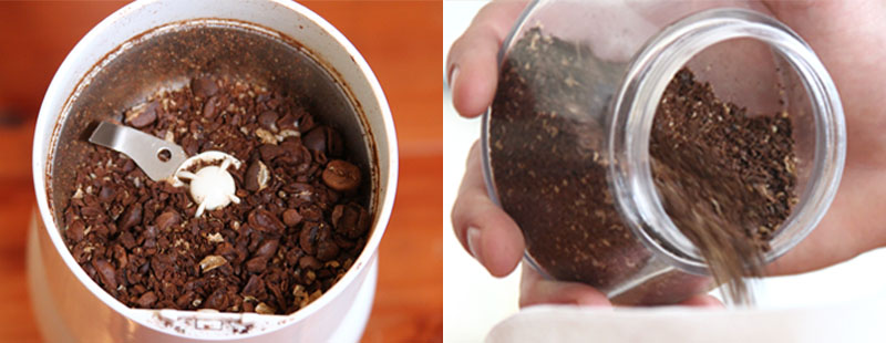 Inconsistent grind of a blade grinder vs the consistent grind of burr grinder