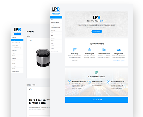 Axure Salesforce Widget Library Preview