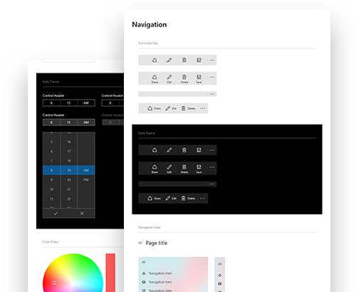 Axure Bootstrap 4 Widget Library Preview Image