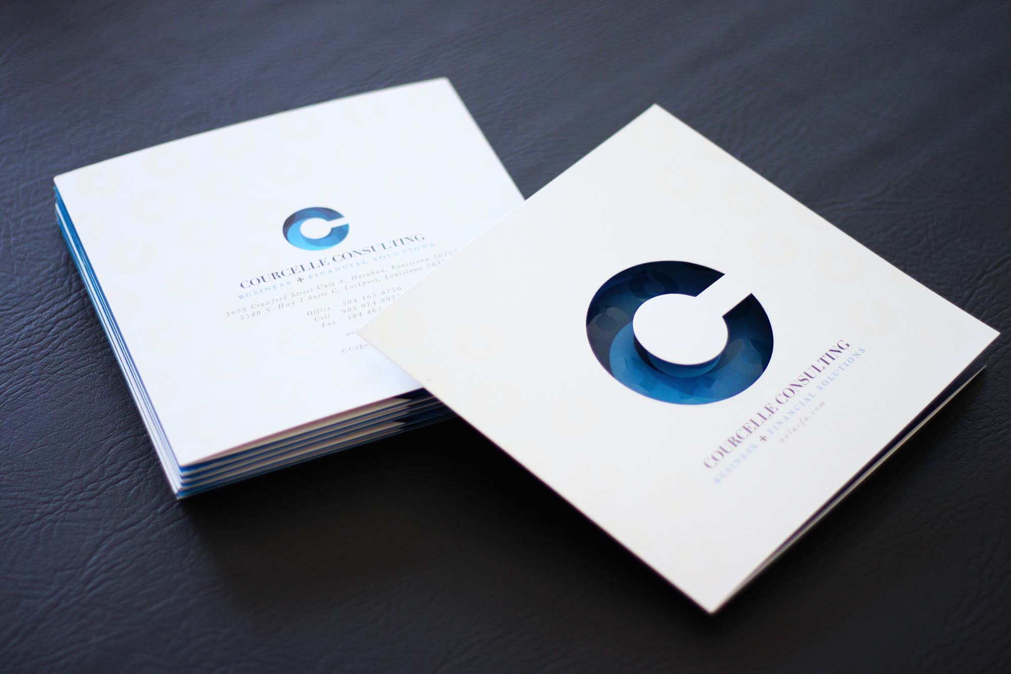 Brochure Design for Courcelle Consulting