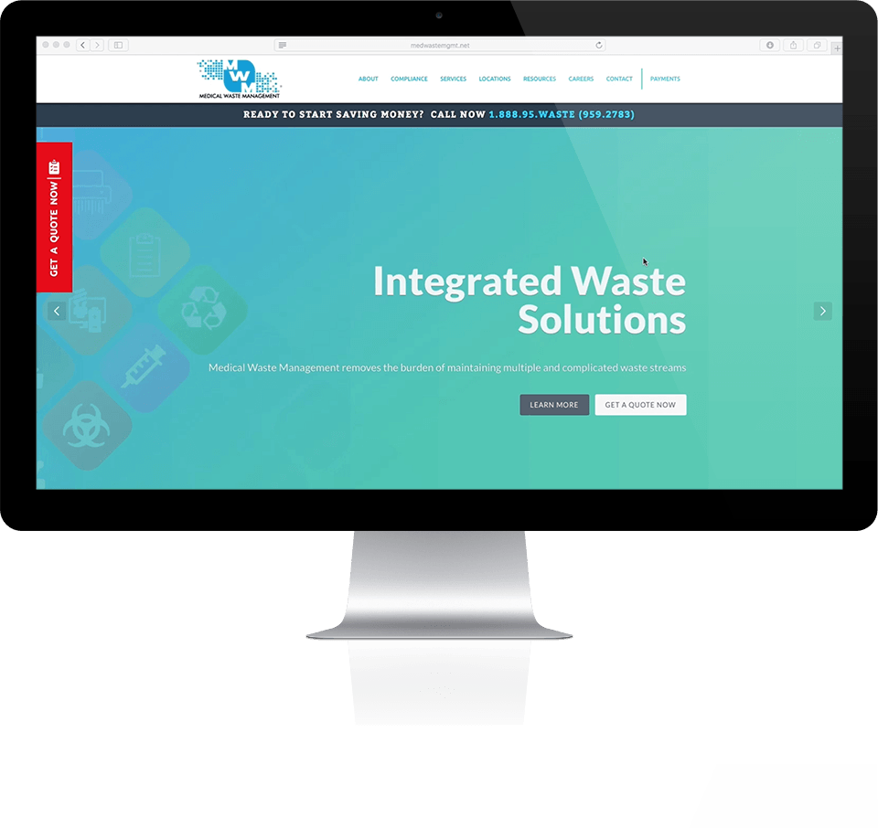 Medical Waste Management Website