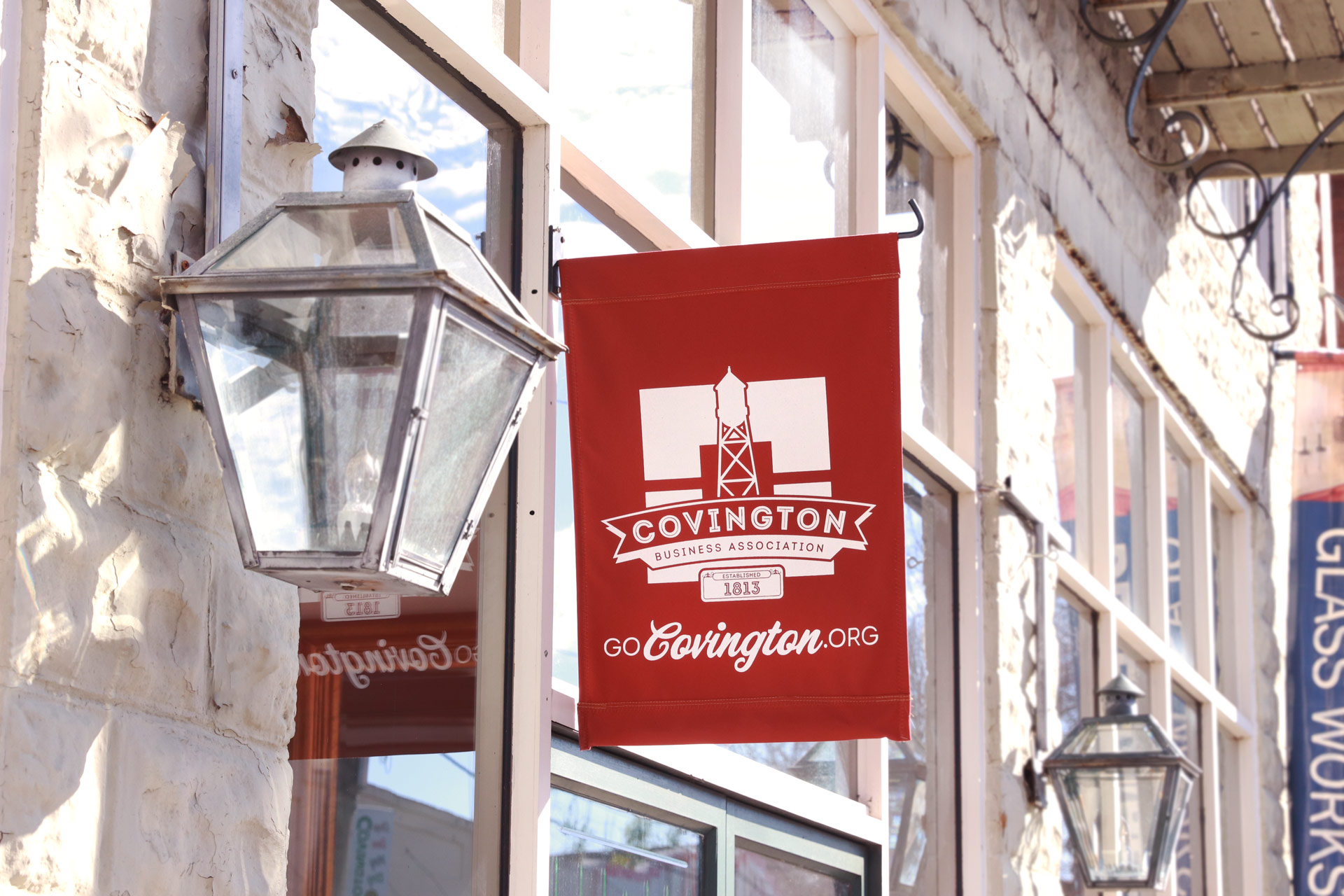 Covington Business Association Flag