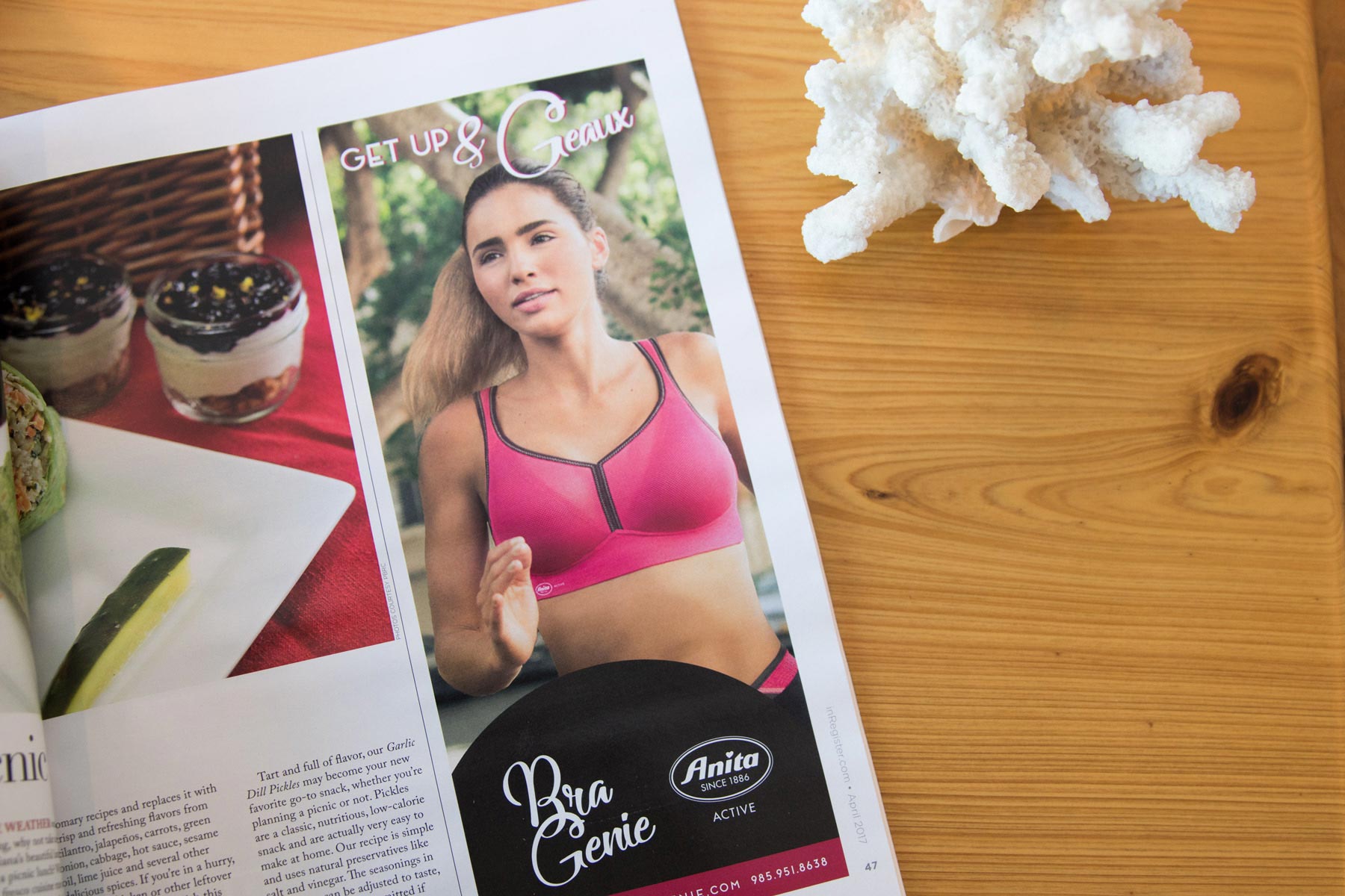 Bra Genie Magazine Ads