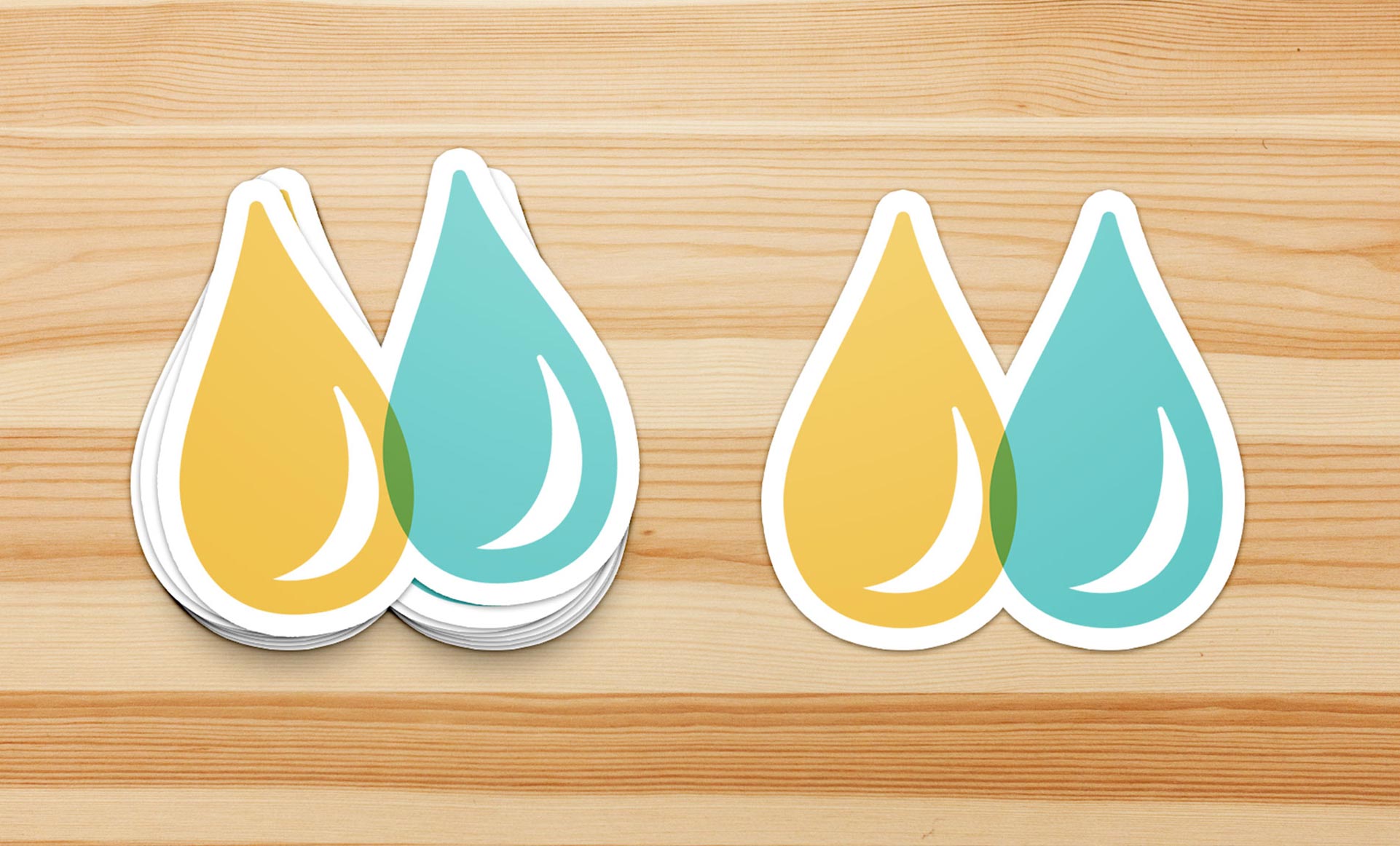 Colson & Joe mark stickers