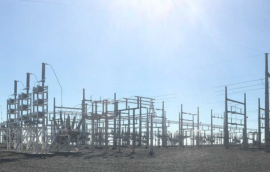 Substation Transmission King Ranch Wyoming