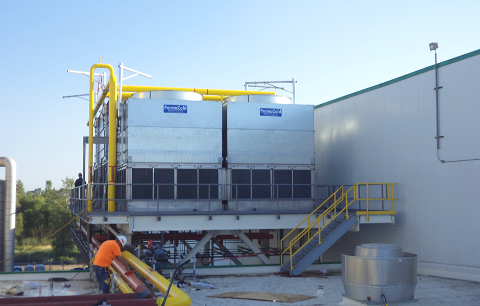 Industrial Condenser Support Structure Jamestown, ND