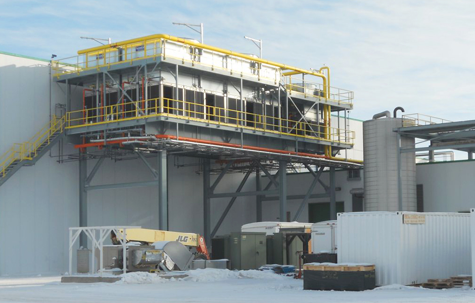 Industrial Condenser Support Structure Jamestown, ND