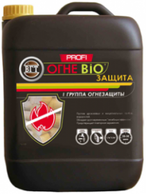 Огнебиозащита для Древесины PROFI ВГТ 5кг 1 Группа Защиты для Внутренних Работ и Фасадов