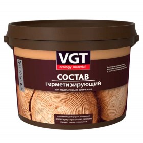 Состав герметизирующий для защиты торцов древесины