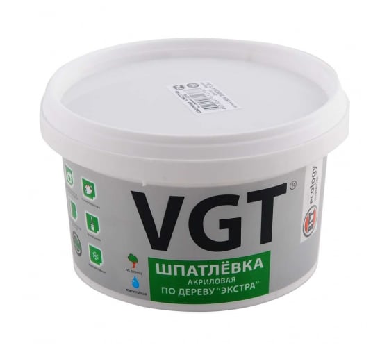 Шпаклевка по дереву Экстра Бук 1 кг 1/18 VGT 3158 1