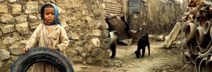 What are relative and absolute poverty?