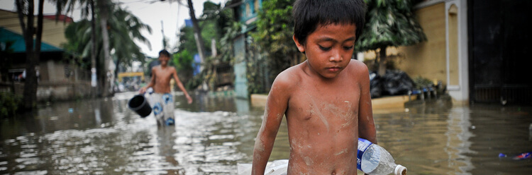 Impact of climate change on the Philippine population