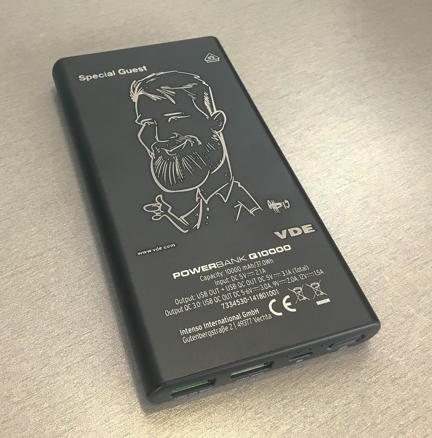 Personalised power bank