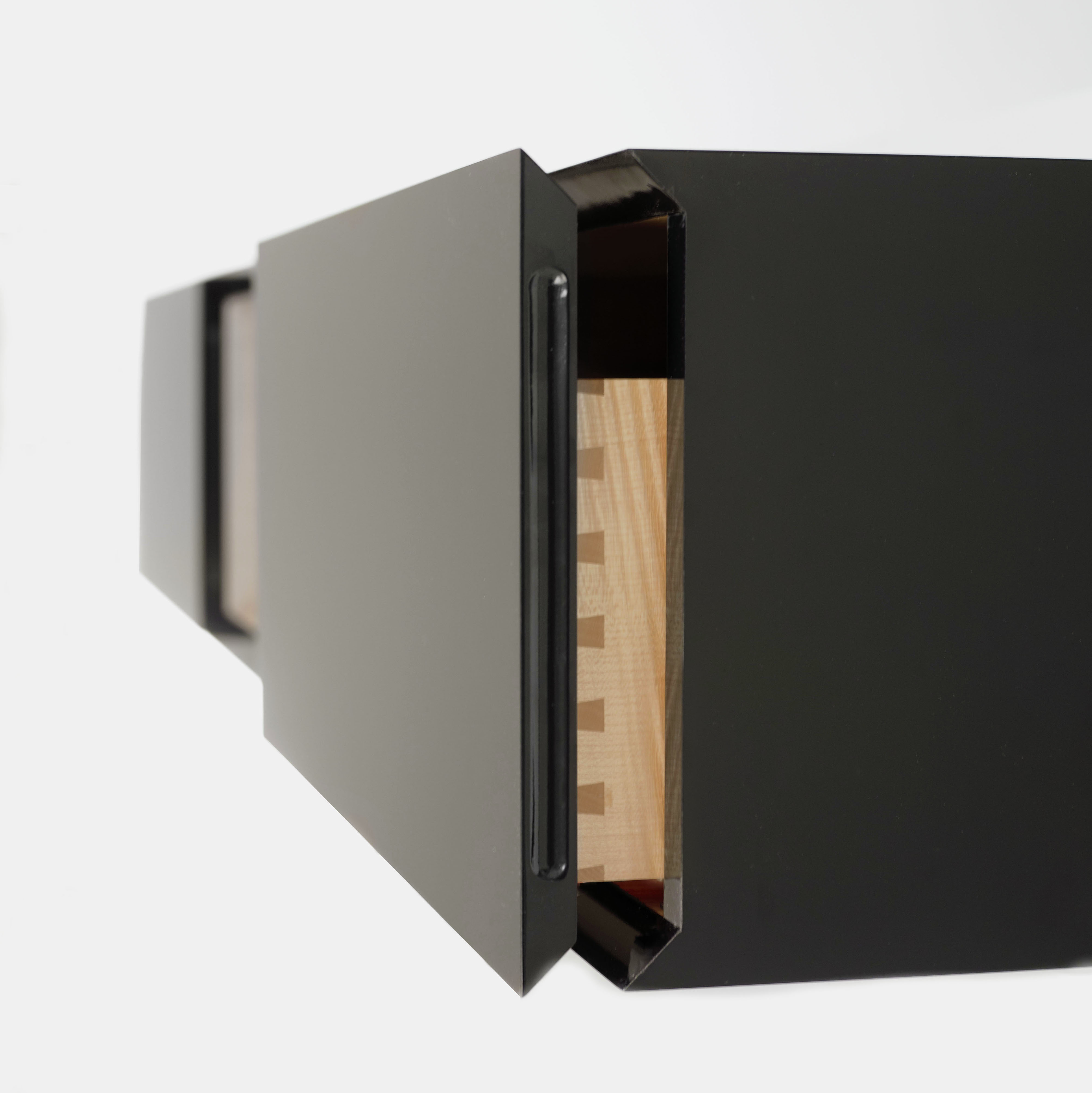 BUTZ + KLUG Architecture, custom furniture, contemporary sideboard, silk wood
