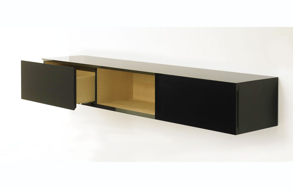 BUTZ + KLUG Architecture, custom furniture, contemporary sideboard, silk wood
