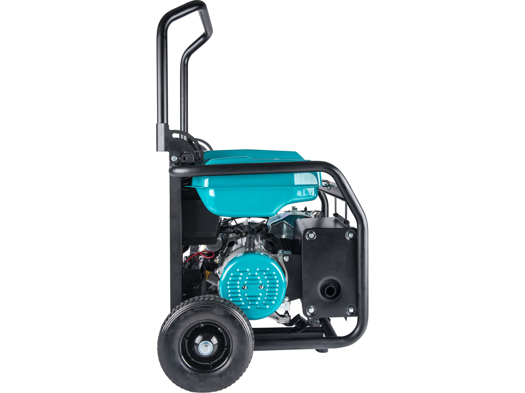 Heron elektrocentrála benzínová 17HP/8,2kW, podvozek, elektrický start