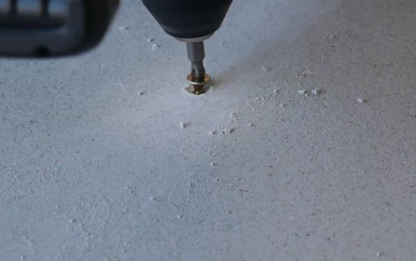 Pose de lino sur plancher chauffant