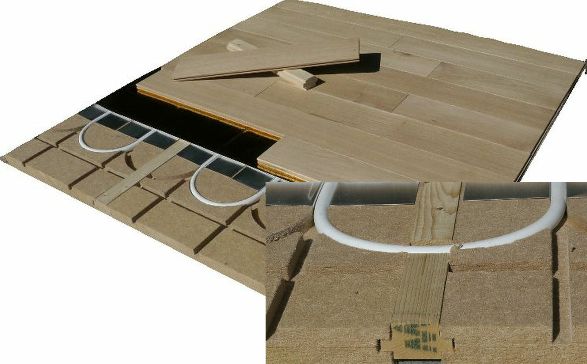 Le plancher chauffant Caleosol Tradi ECO+ pour parquet massif