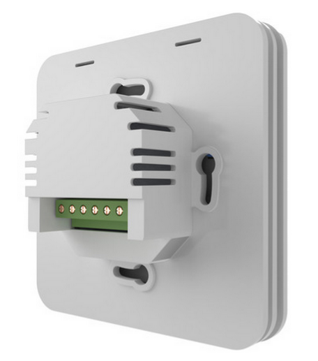 Thermostat Heatmiser SmartStat vue de dos