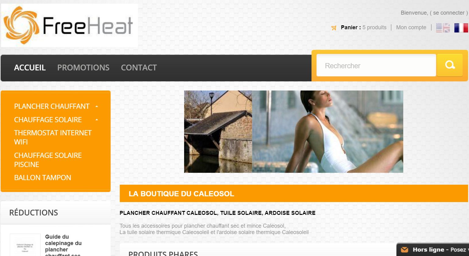 Lien vers notre boutique thermostat internet