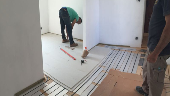Climatisation par le sol Caleosol Tradi