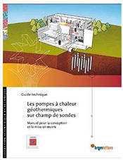 Pompe à chaleur géothermique sur champ de sondes