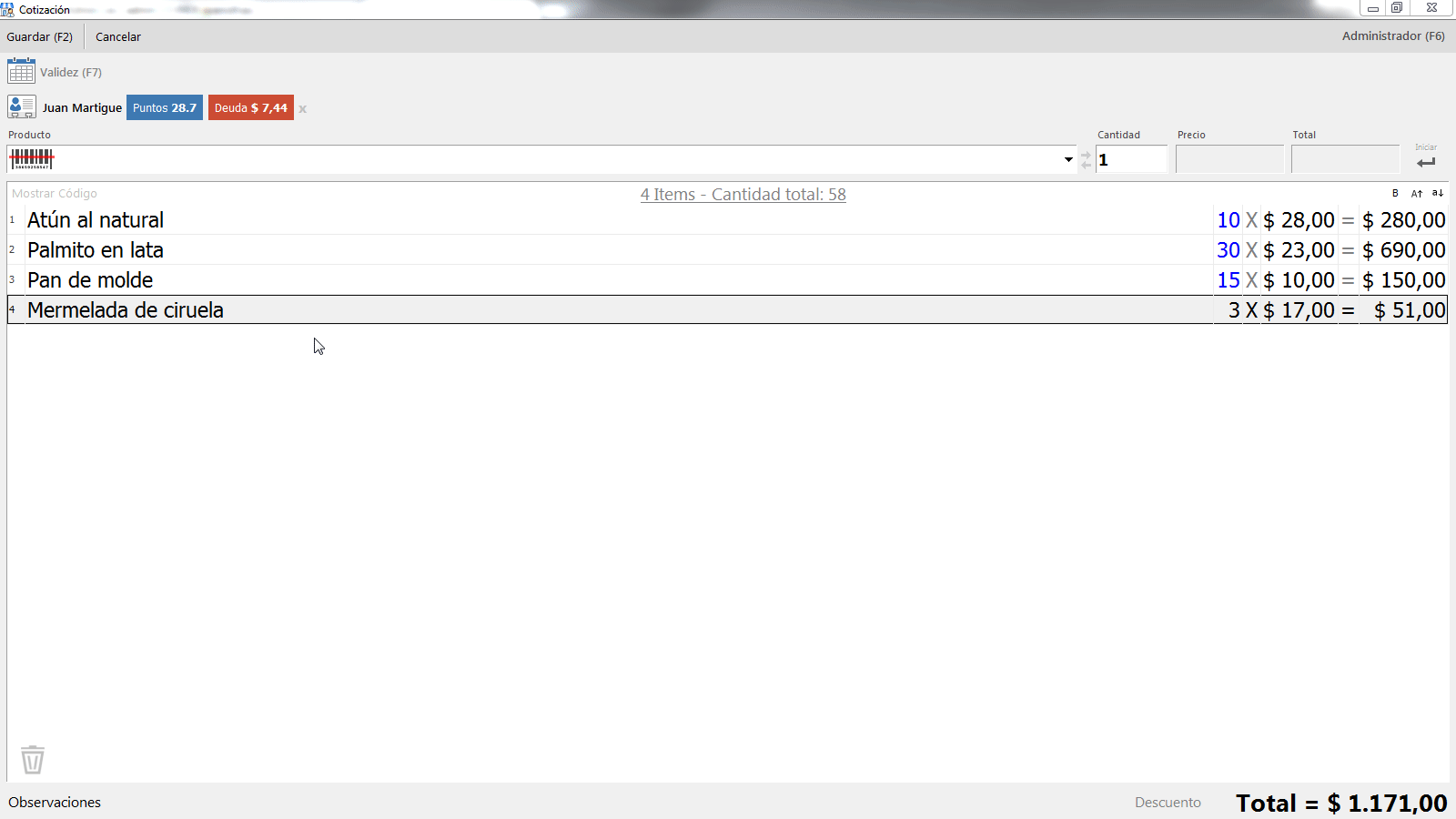 formato de cotizacion para descargar