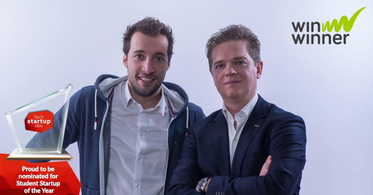 Stem op WinWinner als Student Startup of the year.