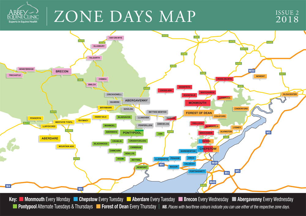 Abbey Equine Centre Updated Zone Days