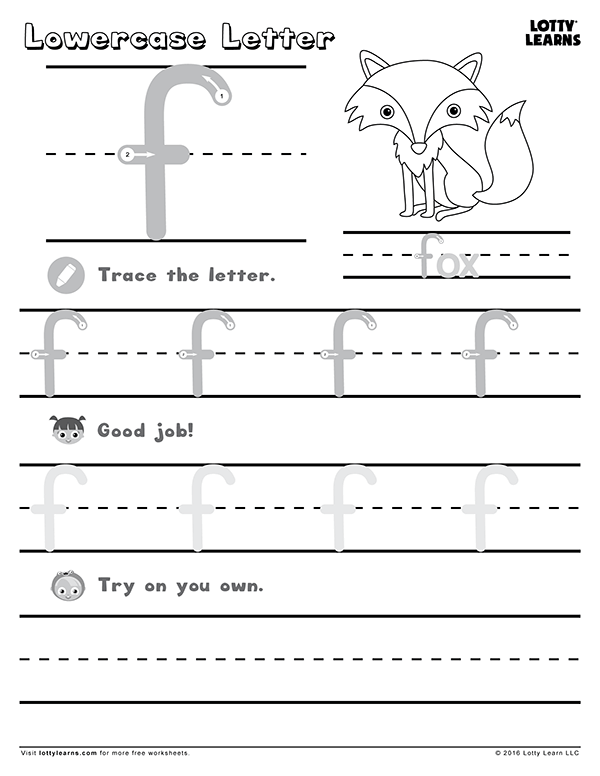 Lowercase Letter a | Lotty Learns