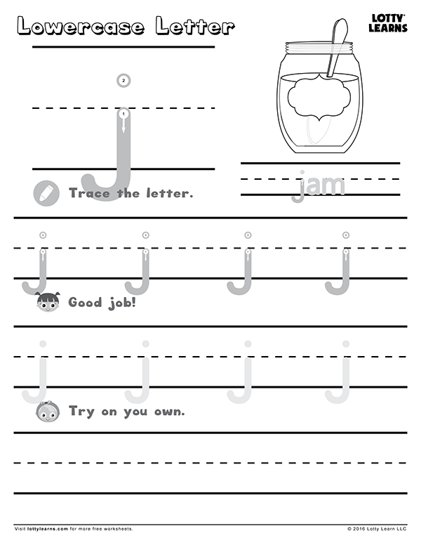 alphabet practice sheet lotty learns