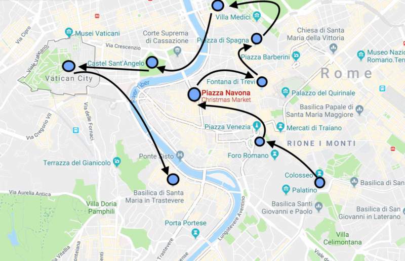 under30experiences-group-travel-blog-for-millennials-the-solo-travelers-guide-to-exploring-rome-map