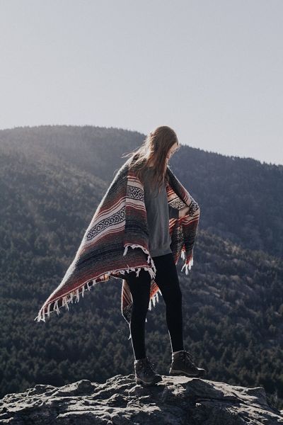 female-hiker-with-blanket