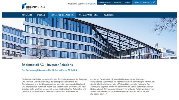 Rheinmetall AG (EN)