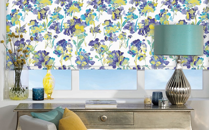 Roller Blind in living room