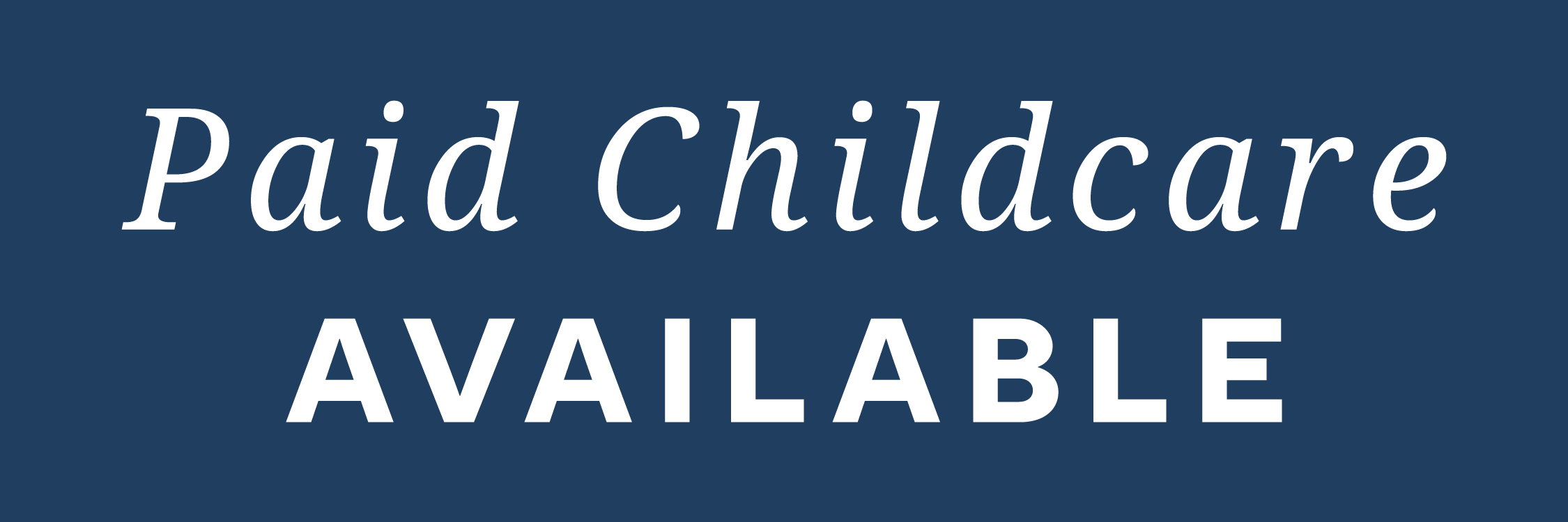 Small Group Child Care Badge