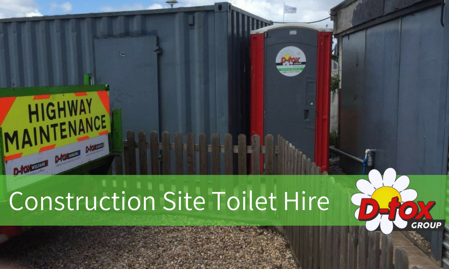 Construction Site Toilet Rental. West Midlands Dtox