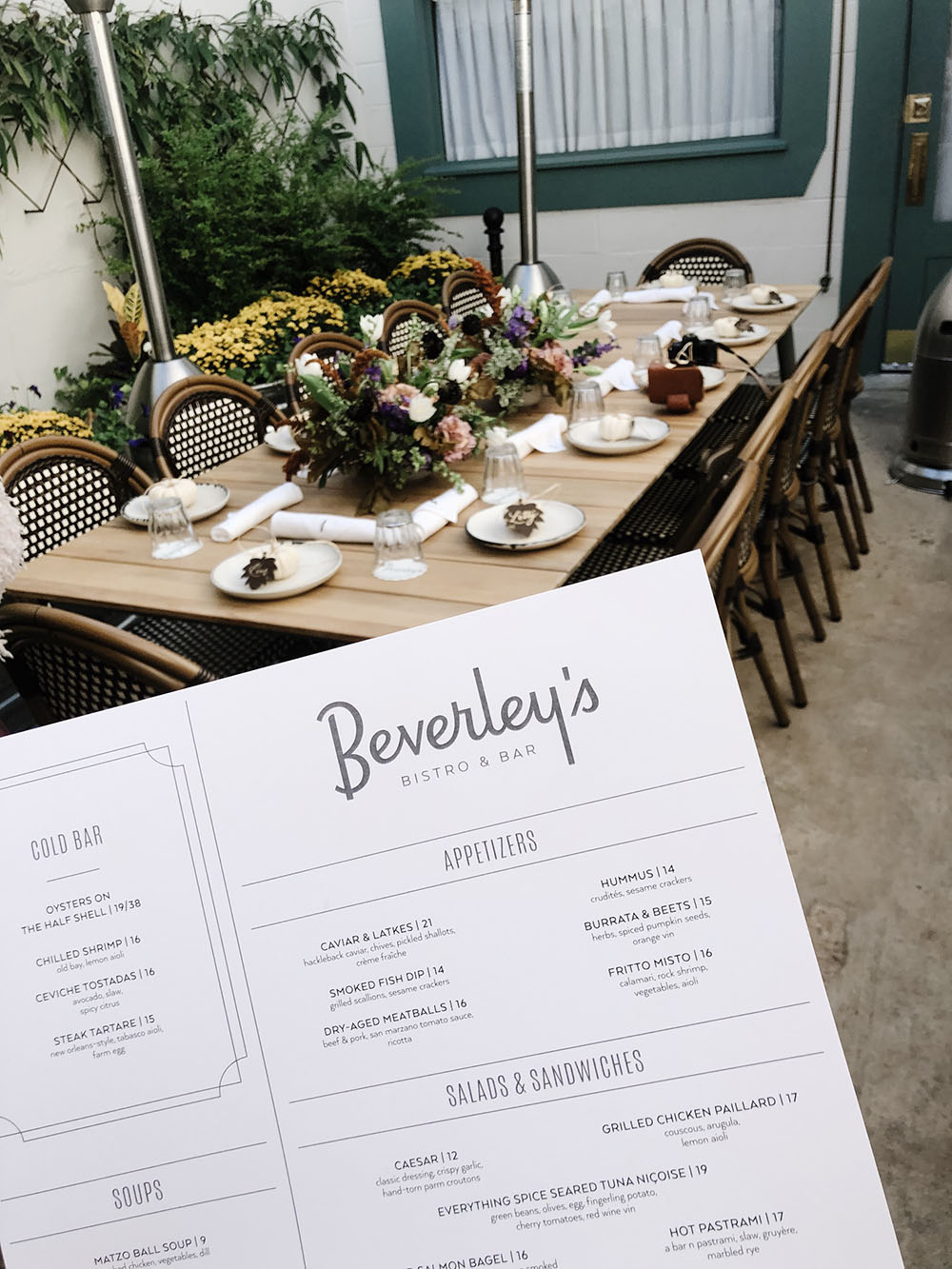 dallas blogger brunch at beverley's