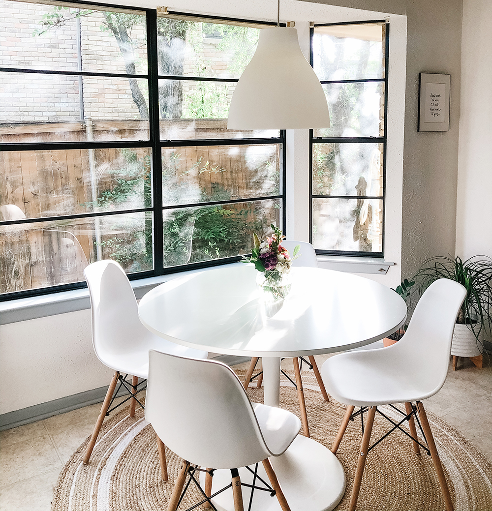 black window painting diy
