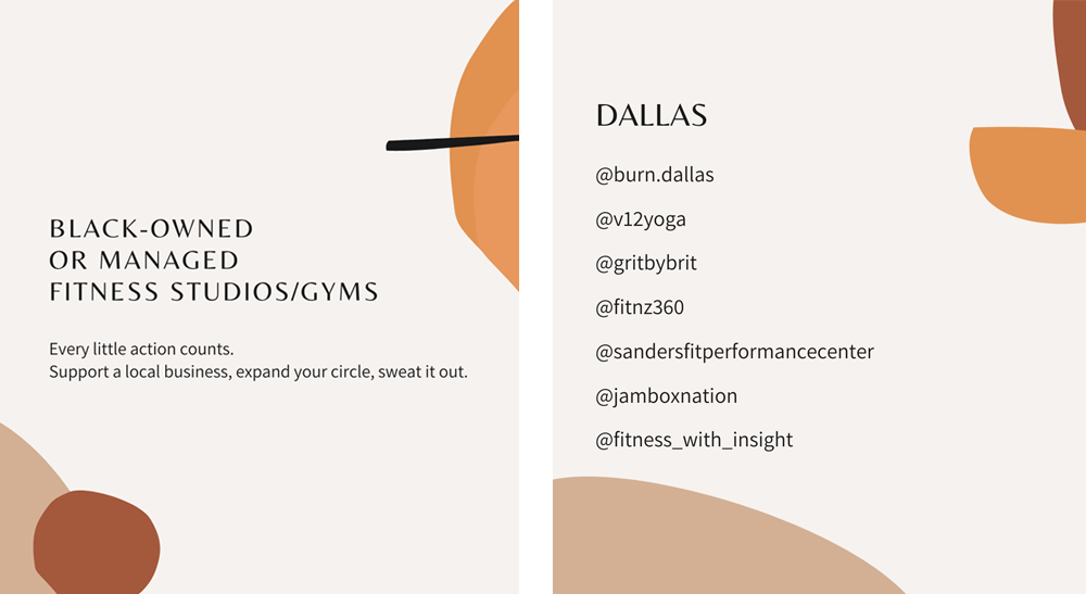 dallas black owned gyms