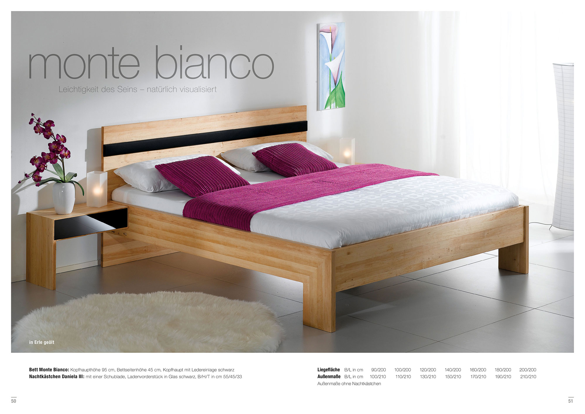 Naturbetten - T-Drei Wohnkollektion - Hohenzell