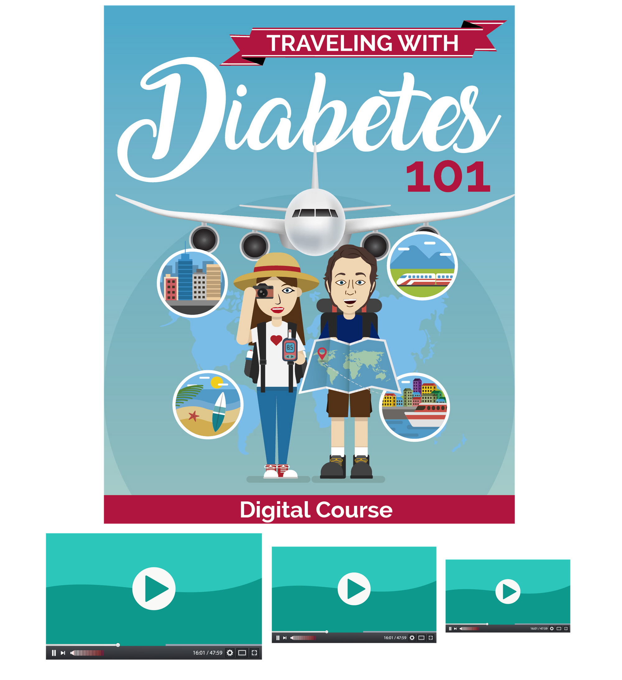 The Ultimate eBook and Course for Travelling With Type 1 Diabetes