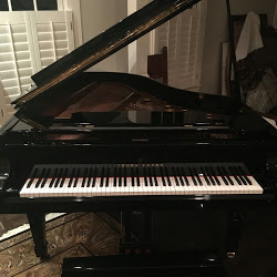 A grand piano in a quiet indoor room